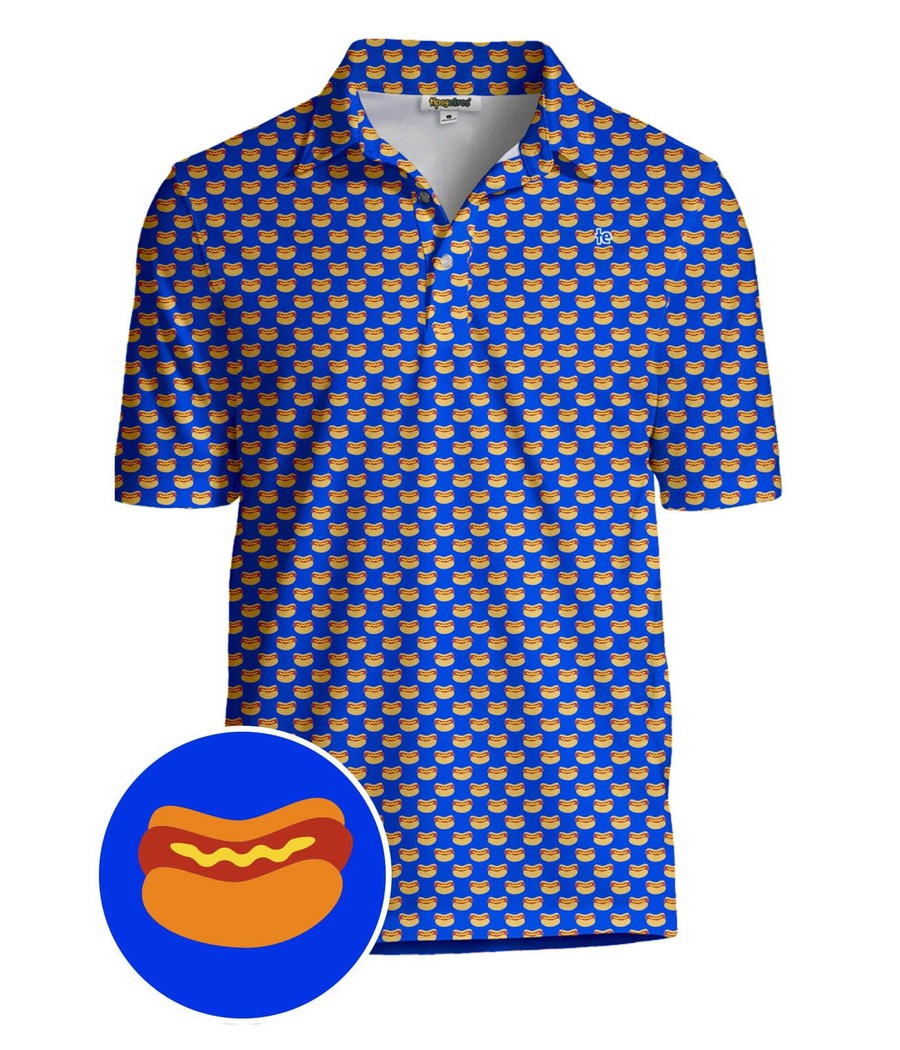 Men's Drives for Dogs Golf Polo