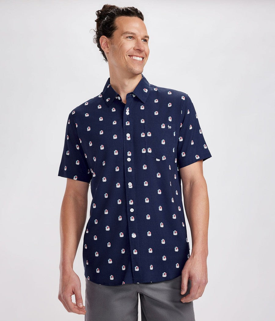 Men's Regal Eagle Button Down Shirt Image 2